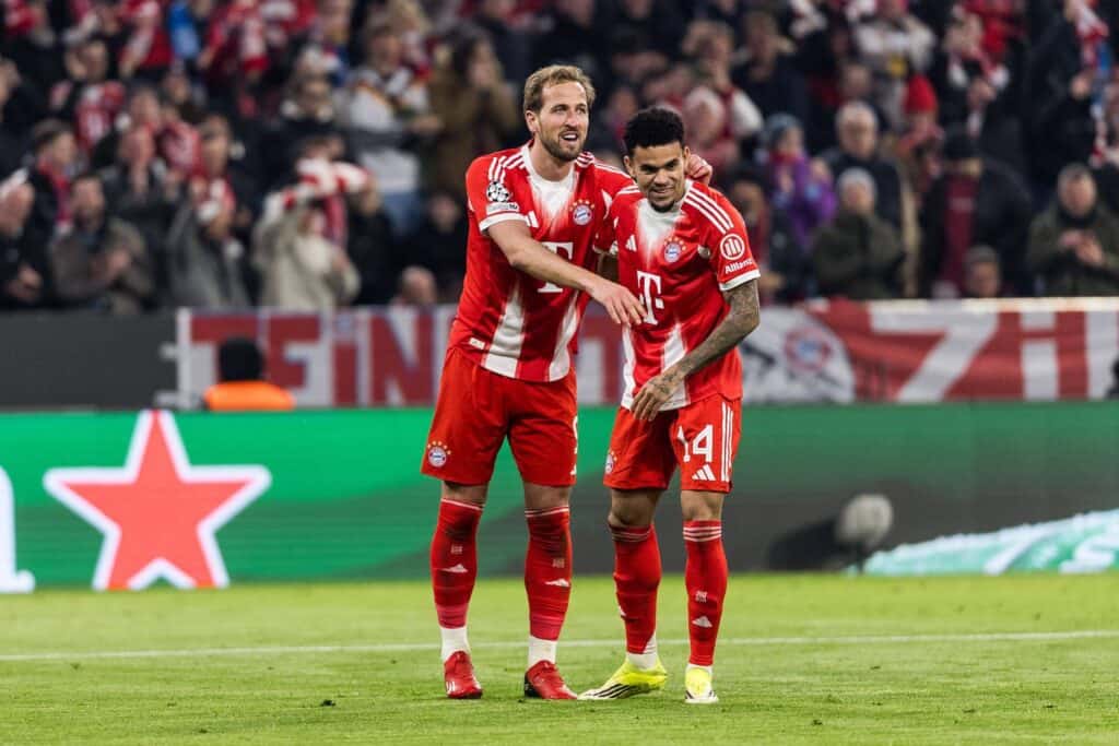 Harry Kane, Luis Diaz