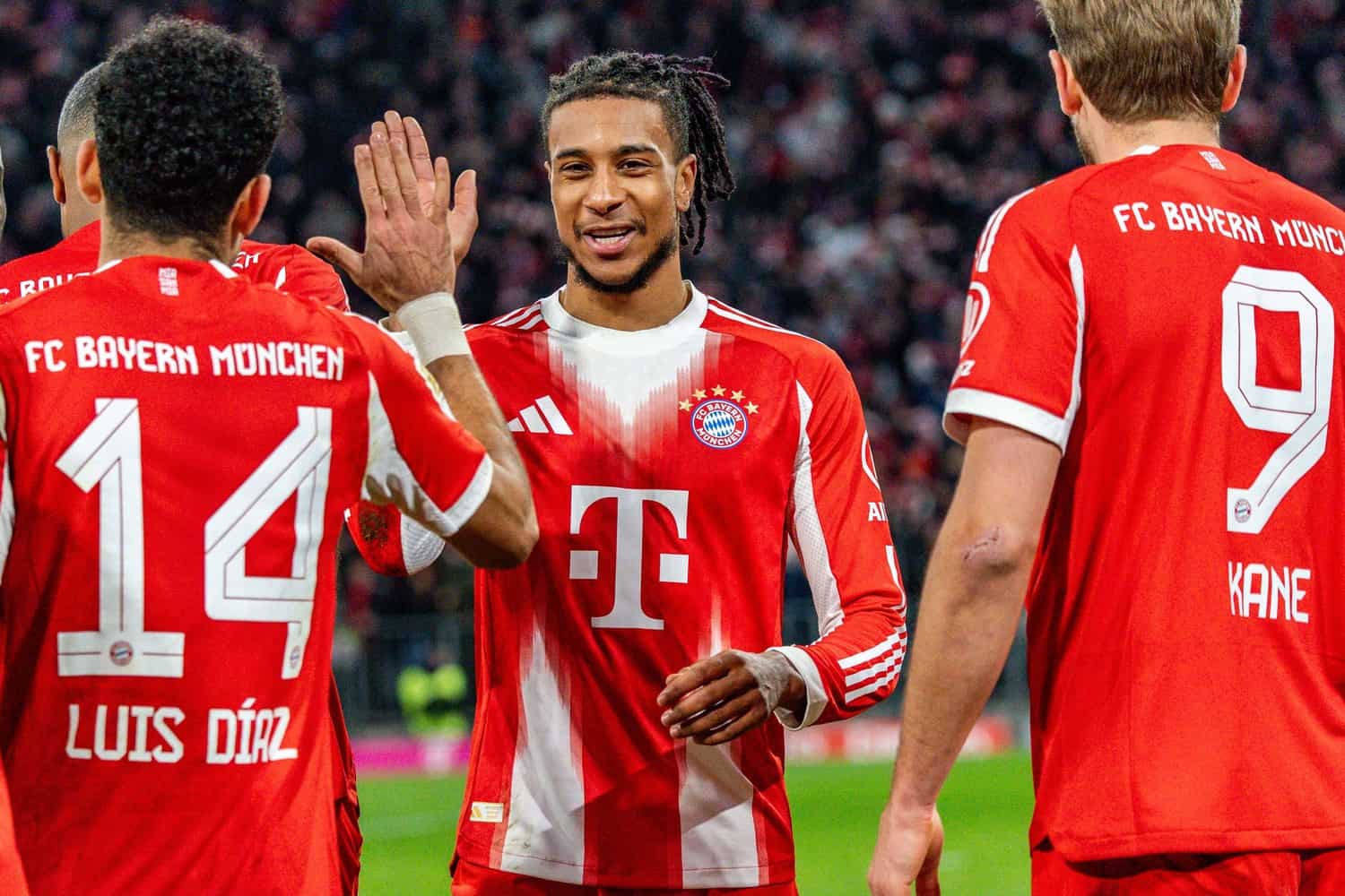 Harry Kane, Michael Olise, Luis Diaz
