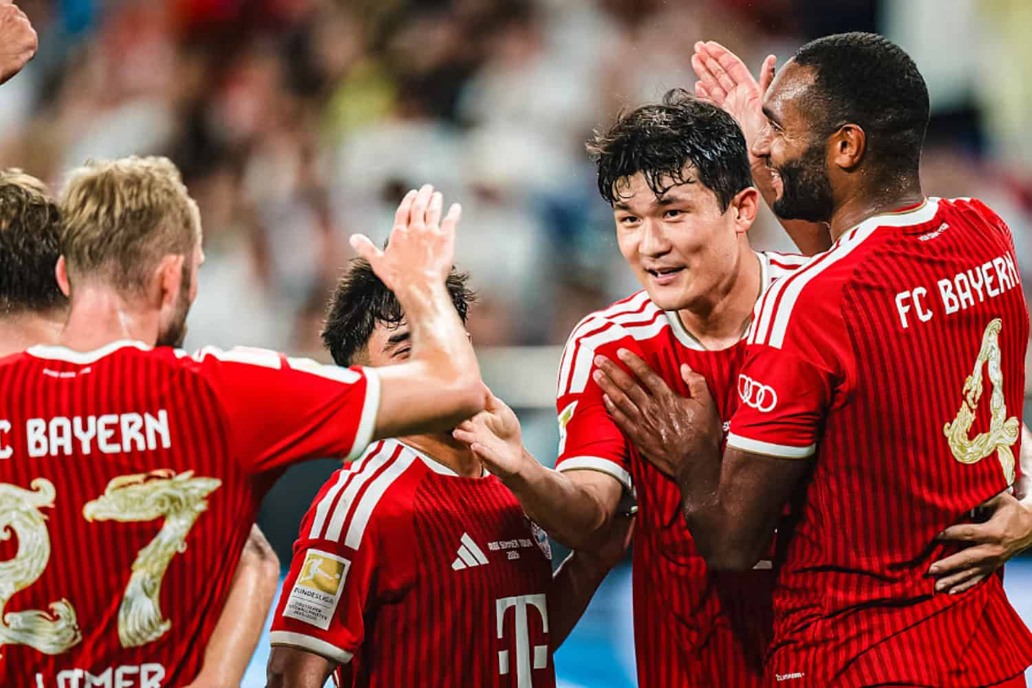 Kim, Tah, Laimer, Cardozo