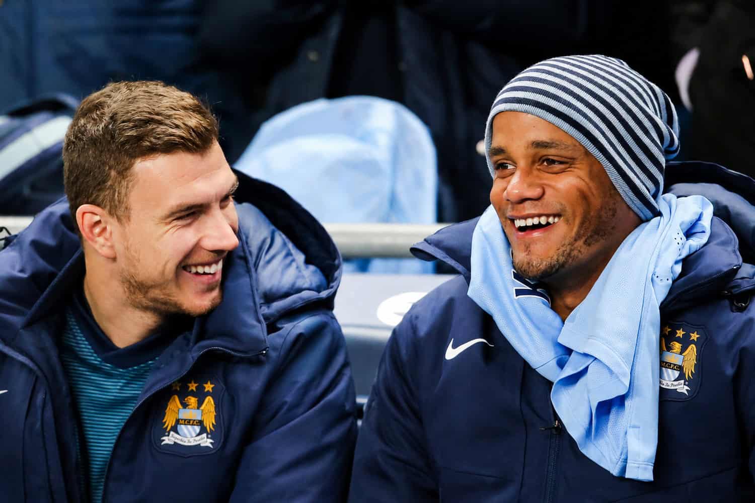Edin Dzeko, Vincent Kompany