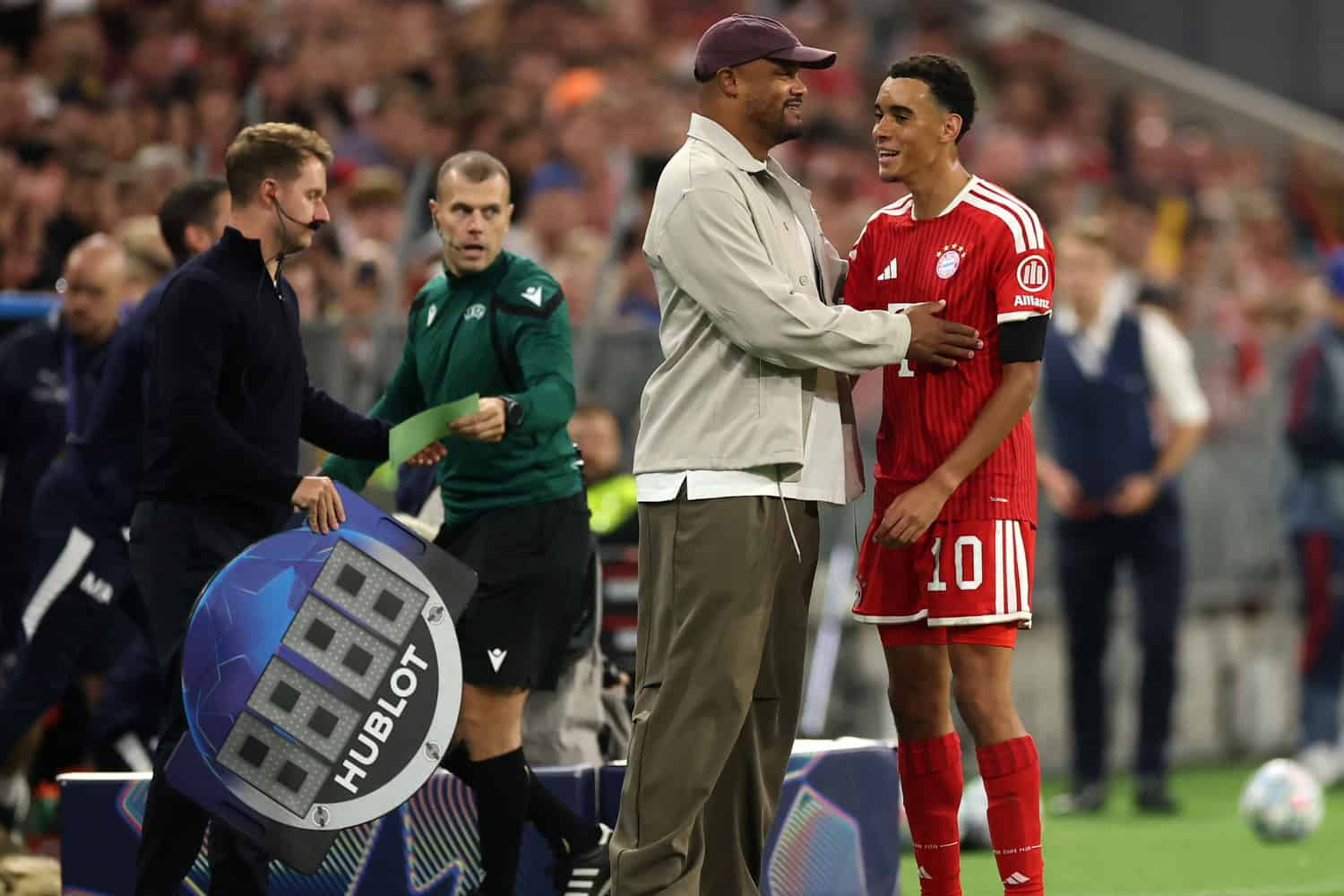 Vincent Kompany, Jamal Musiala