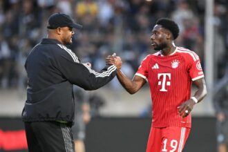 Vincent Kompany, Alphonso Davies