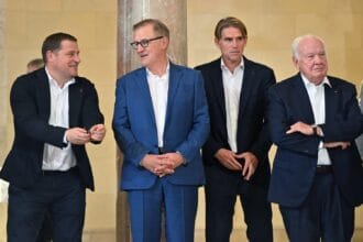 Max Eberl, Jan Christian Dreesen, Christoph Freund, Walter Mennekes, Markus Söder