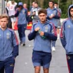 Aleksandar Pavlovic, Joshua Kimmich, Tom Bischof