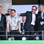 Rouven Kasper, Max Eberl, Jan-Christian Dreesen, Herbert Hainer